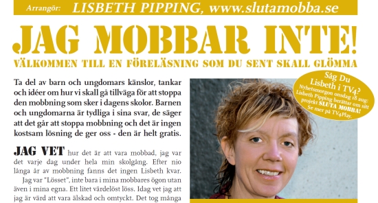 Lisbeth Pipping - Sluta Mobba!